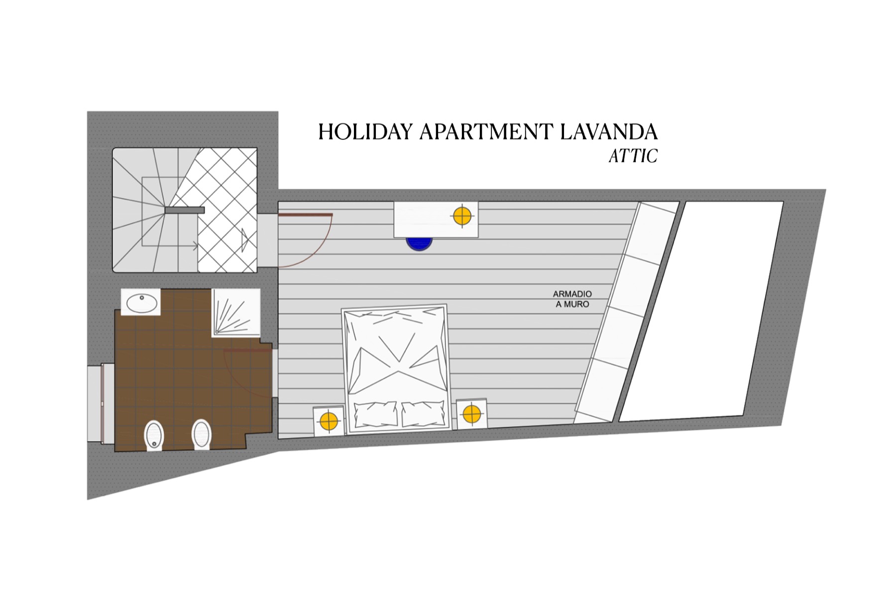 Lavanda Apartment Attic Plan