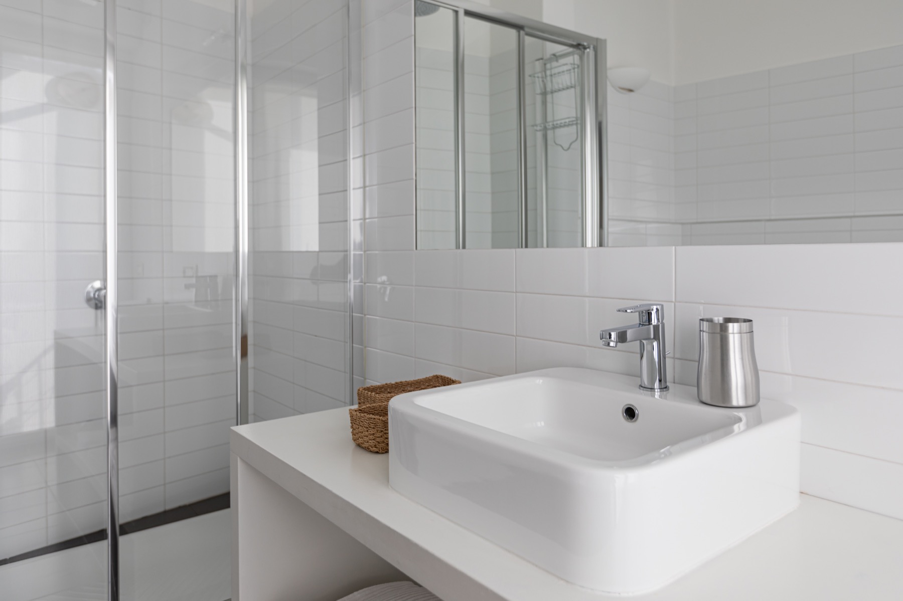 Equipped Bathroom Apartment Lavanda Stresa Residence