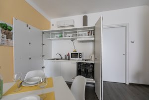 Equipped Kitchen Apartment Mimosa Stresa